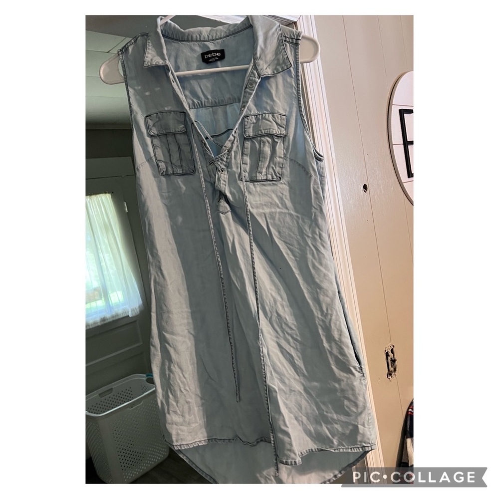 Bebe denim dress